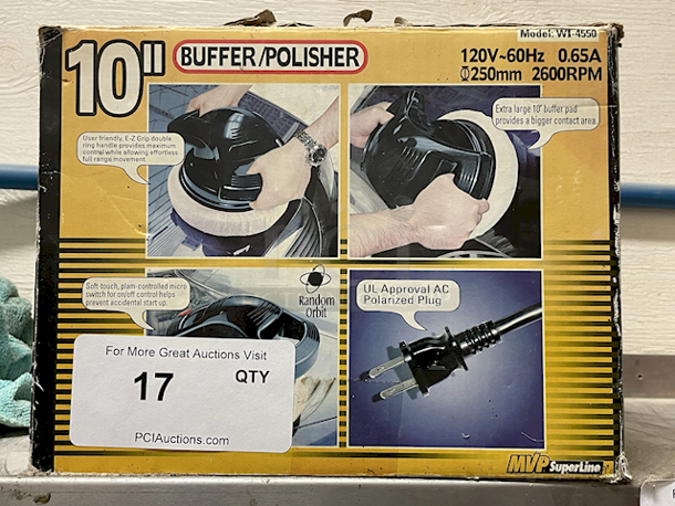 MVP Superline WI-4550 10" Buffer/Polisher, 120v - Image 1 of 3