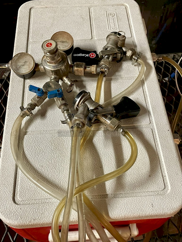 Complete 2-Tap Jockey Box With Cold Plate. - Image 5 of 6