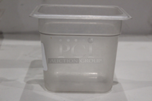 Cambro EN 63-1 Camware 1/6 Pans, 4” Deep
63⁄8" x 615⁄16"x4”
11x Your Bid
 - Image 3 of 7