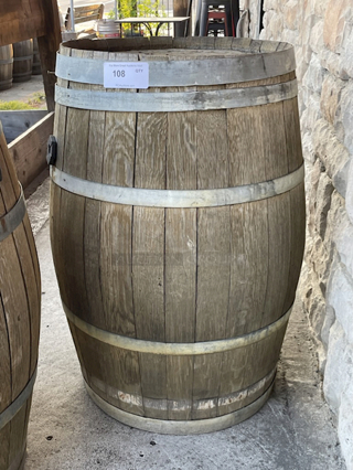 BEAUTIFUL!! Ste Michelle Wine Estates Oak Wine Barrel