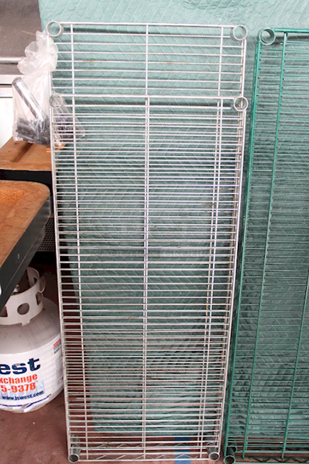 AWESOME! Set of 4 Metro Rack Shelves, 2 Sizes. 
(2) 24"x48", (1) 18"x48", (1) 18"x42". 4x Your Bid - Image 6 of 9