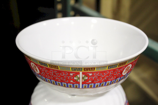 GET M-608-L Dynasty Longevity 1.5 Qt. Fluted Bowl, 18x Your Bid - Image 3 of 5