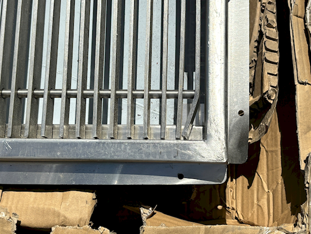 BRAND NEW SCRATCH & DENT! Regency 18" x 36" 14-Gauge Stainless Steel Floor Trough with Grate. In The Original Box. 
 - Image 8 of 9