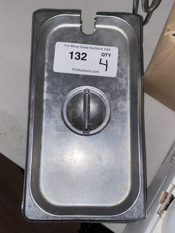 SWEET! Slotted 1/3 Pan Lids. 4x Your Bid - Image 1 of 2