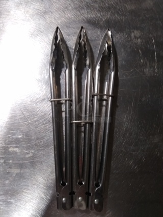 10 in. Tongs x3