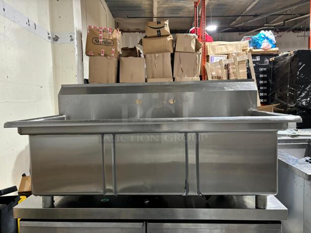 Universal - 47" Three Compartment Sink 
 - Image 6 of 6