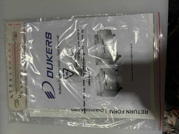 Dukers Commercial Food Prep Table with Optional Mega Top - Image 5 of 7