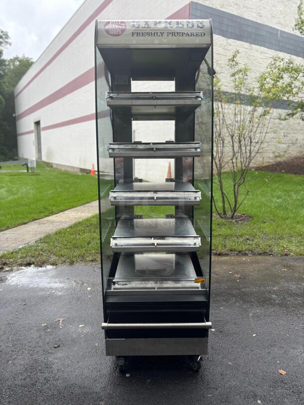 FRI-JADO MD25-5 5-TIER SELF-SERVE FOOD WARMER HEATED SHELF DISPLAY MERCHANDISER

 - Image 1 of 5