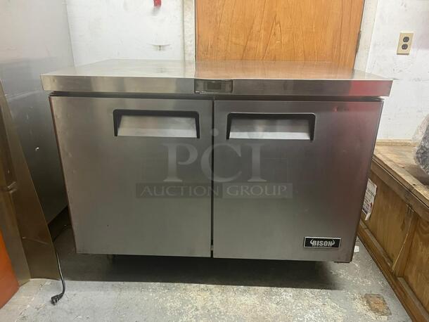Bison BUR-48 Undercounter Refrigerator Two-section 12.0 Cu. Ft.
 - Image 1 of 5