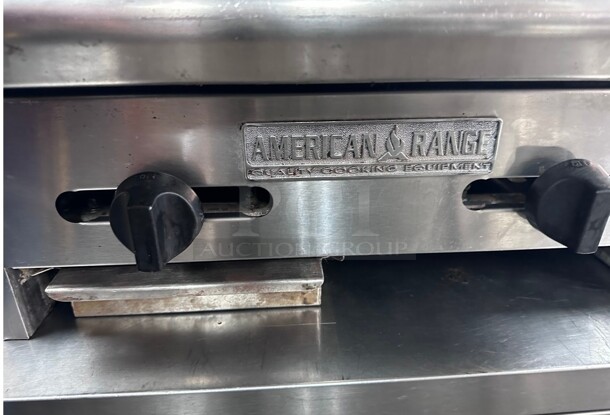 Certified Working American Range 24 Inch Gas Flat Grill Griddle NSF - Image 3 of 6