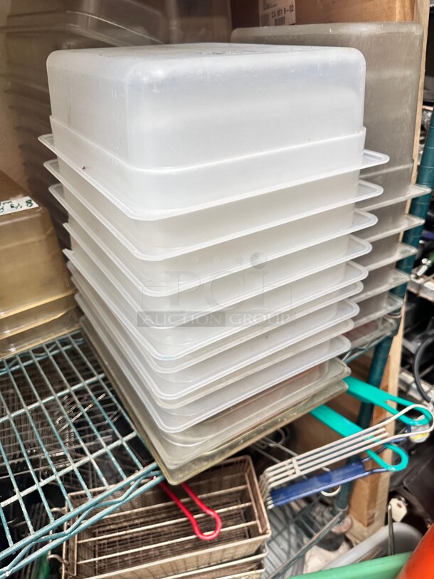Cambro EN 631-1 Camwear Half Size 6in Deep Polycarbonate Food Pan - Image 2 of 6