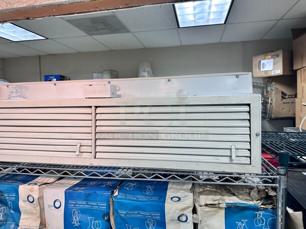 Working Mars 48CH-O inch High Velocity Series 2 Air Curtain, for 48 inch wide door, unheated, galvanized steel cabinet 115 Volt  - Image 4 of 7