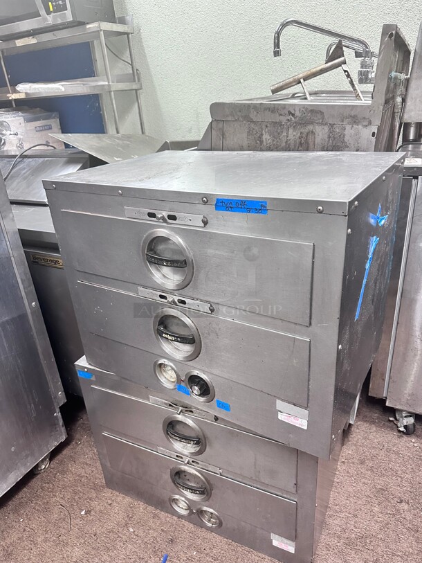 Working Toastmaster 3B84DT09 Two Drawer Hot Food Server Warming Drawer Free Standing 120V - Image 2 of 5