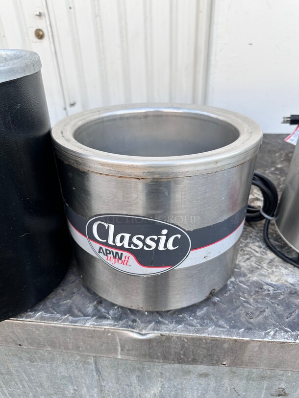 APW RW-2V 11 qt Countertop Soup Warmer w/ Thermostatic Controls, 120v Tested and Working - Image 3 of 5