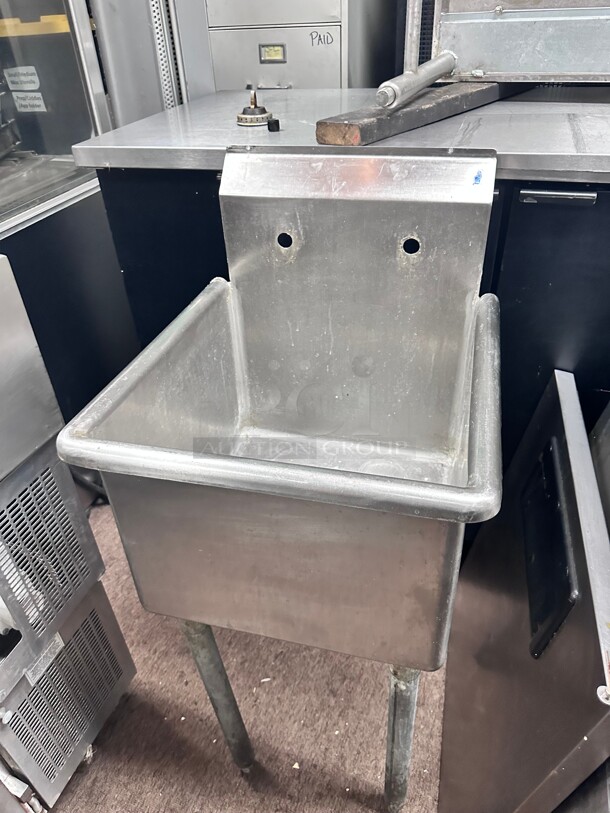 Commercial Heavy Duty Stainless Steel Mop Sink NSF - Image 2 of 7