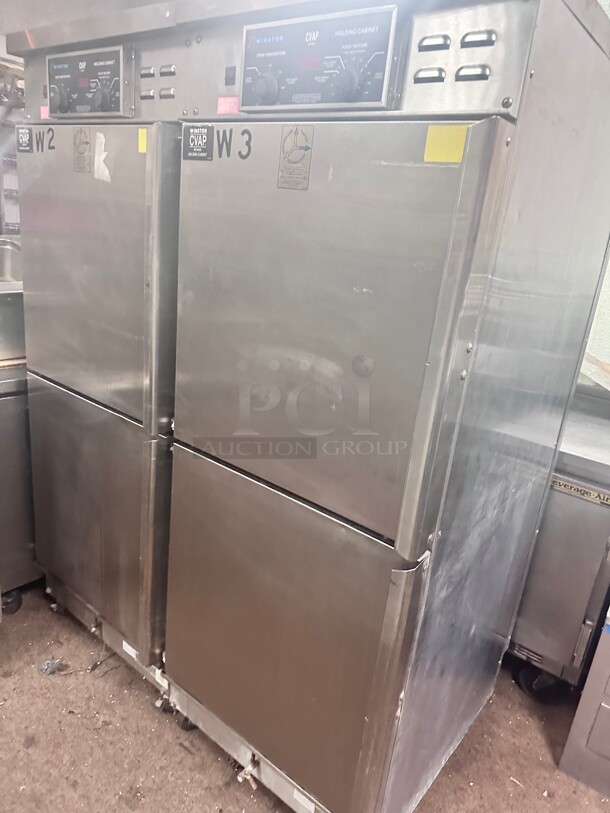 Working! Winston CVAP Full Height Insulated Mobile Heated Cabinet w/ (14) Pan Capacity - Left Hinge, 120v - Image 4 of 8