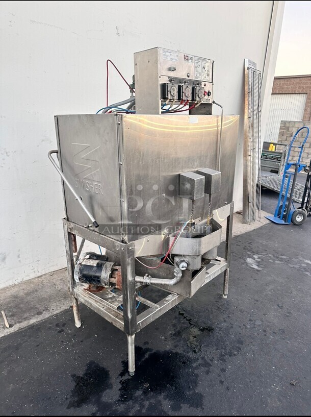 Excellent Condition American Dish Service 5AG-S 74 Rack/Hr Double Rack Door Type Low Temp Dishwasher - 115V Tested and Working - Image 3 of 10