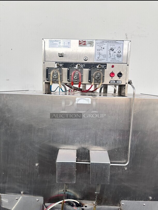 Excellent Condition American Dish Service 5AG-S 74 Rack/Hr Double Rack Door Type Low Temp Dishwasher - 115V Tested and Working - Image 7 of 10