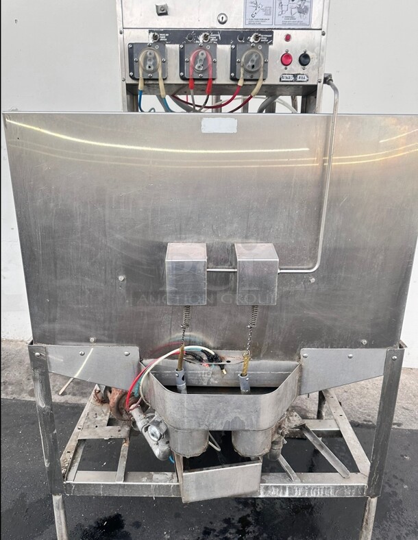 Nice! ADS 5AG-S 74 Rack/Hr Double Rack Low Temp Dishwasher - 115V Tested and Working! - Image 6 of 10