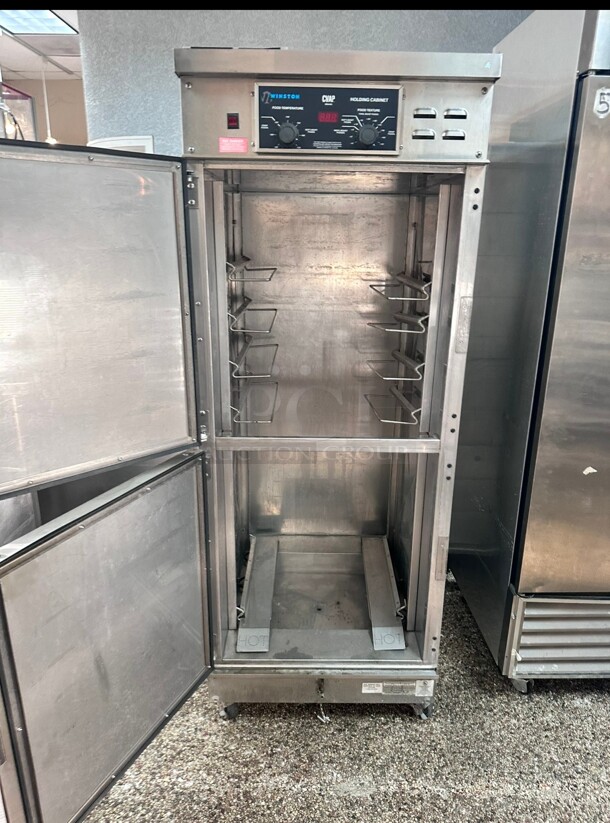 Winston CVAP Full Height Insulated Mobile Heated Cabinet w/ (14) Pan Capacity - Right Hinge, 120v Tested and Working! - Image 4 of 8