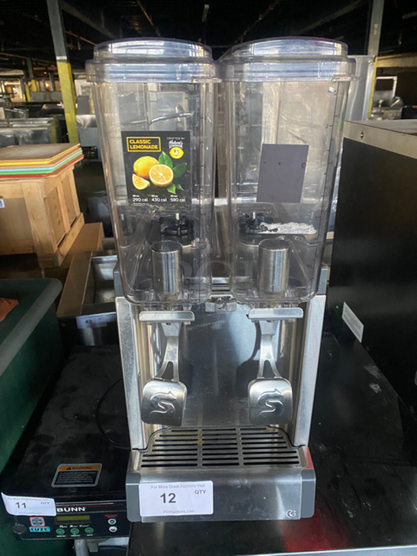 LATE MODEL! 2019 Crathco Commercial Countertop Dual Refrigerated Beverage Dispenser! Model: CS2E/1D16 SN: T456813 120V 60HZ