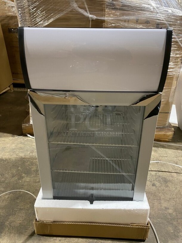 Brand New In Box! Nordon Countertop Glass Door Merchandiser! MODEL SC52B SN: 05223071180100078 120V  - Image 2 of 10