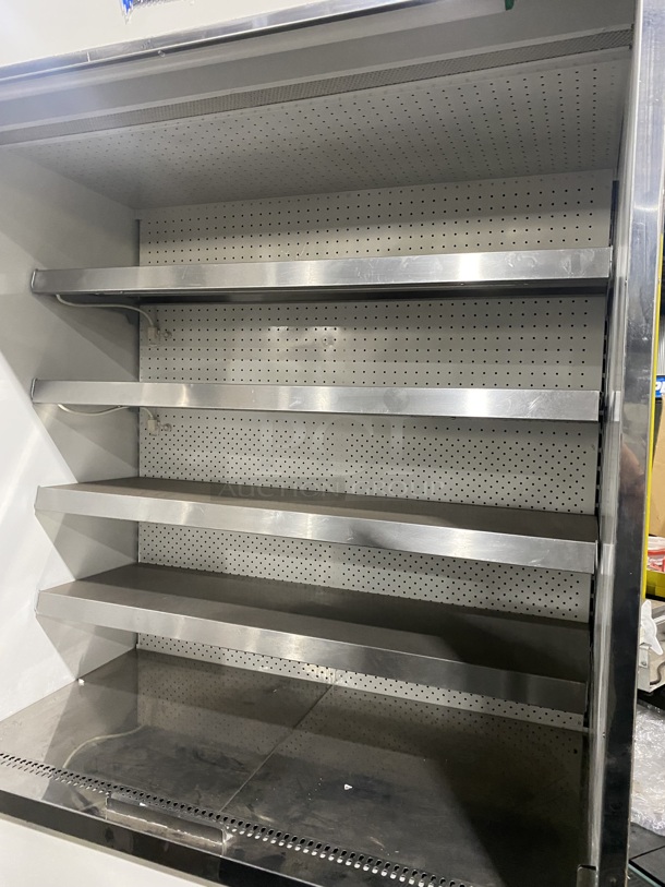 Custom Cool Refrigerated Open Grab-N-Go Display Case Merchandiser! MODEL: E4248! SN:SL314-214! - Image 5 of 7