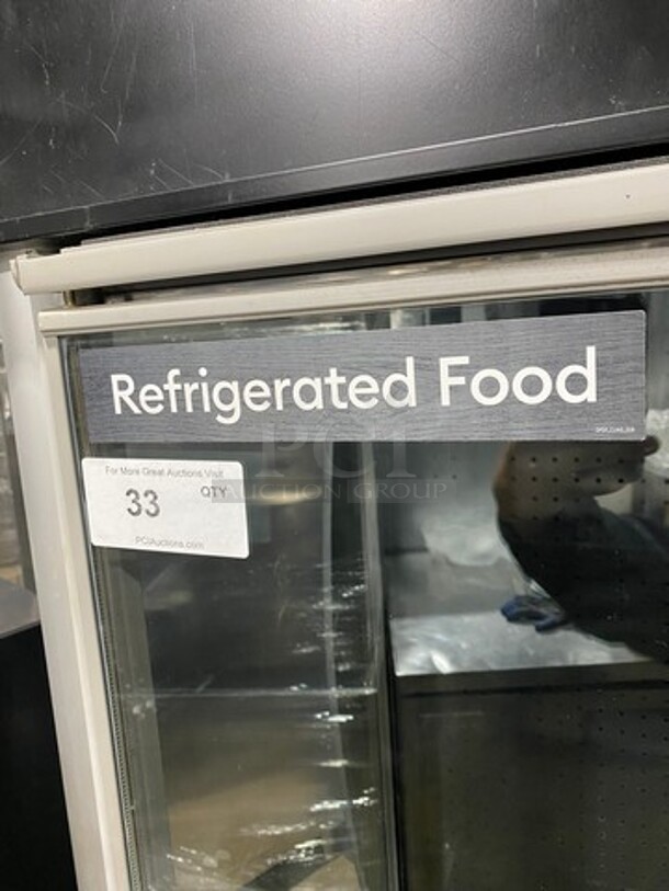AHT Commercial Refrigerated Open Grab-N-Go Display Case! Neon Interior Lighting! Model: ACXLULLED SN: 29792000025561 208/230V 60HZ 1 Phase! Working When Removed!  - Image 6 of 11