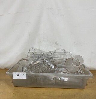 All One Money! Poly Clear Pitchers