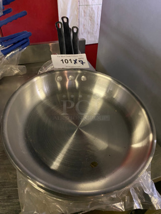 NEW! Stainless Steel Heavy Duty Frying Pan! 7 X Your Bid!