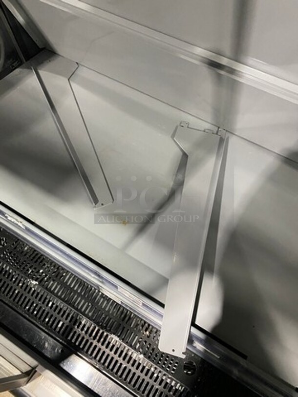 AHT Commercial Refrigerated Open Grab-N-Go Display Case! Neon Interior Lighting! Model: ACXLULLED SN: 29792000025561 208/230V 60HZ 1 Phase! Working When Removed!  - Image 10 of 11