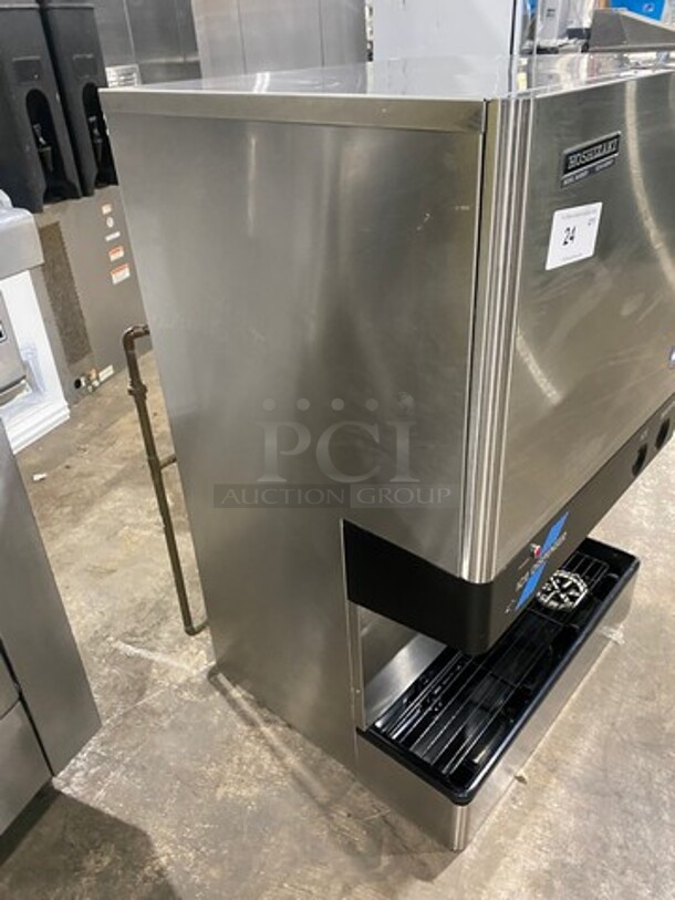 Hoshizaki Commercial Countertop Ice Maker/Dispenser And Water Dispenser! All Stainless Steel! Model: DCM500BWF SN: J10230L 115/120V 60HZ 1 Phase - Image 2 of 10