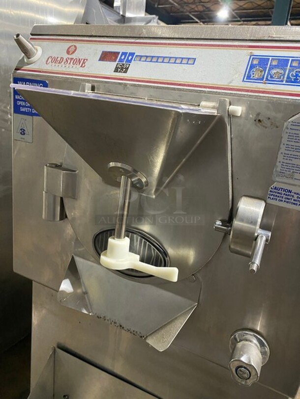 Carpigiani Stainless Steel Commercial Floor Style Batch Freezer on Commercial Casters! Working When Removed! Model LB502 SN: F2K1706 208/230V 3PH - Image 7 of 11