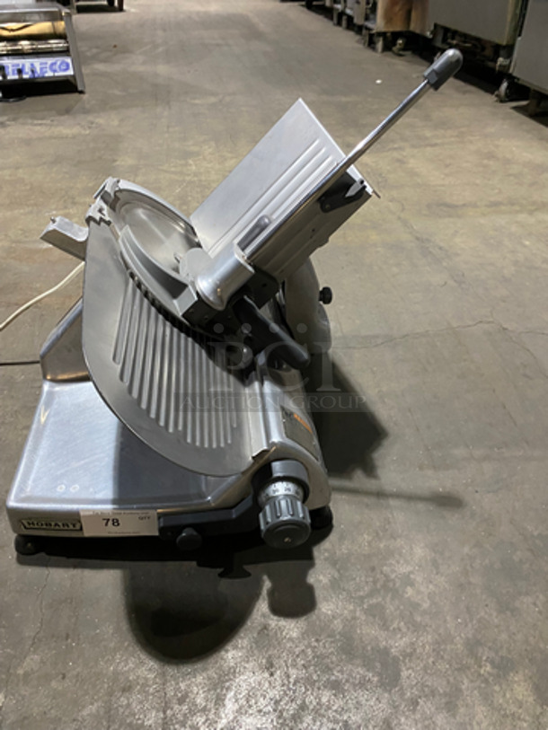 Hobart Commercial Countertop Deli/ Meat Slicer! All Stainless Steel! Model: 2612 SN: 561314920 120V 60HZ 1 Phase