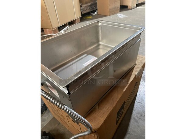 NEW IN THE BOX! Wells Commercial Countertop Single Bay Food Warmer! All Stainless Steel! Model MOD100D! 208/240V!  - Image 3 of 5