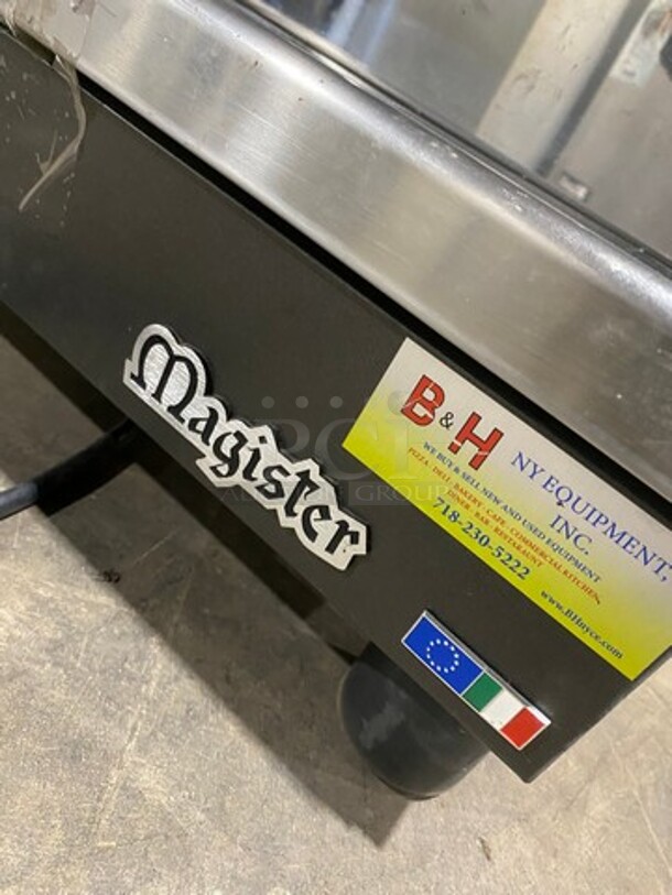 Magister MS 70 Stainless Steel Commercial Countertop Expresso Machine! MODEL MS70STILO2 220V  - Image 8 of 10