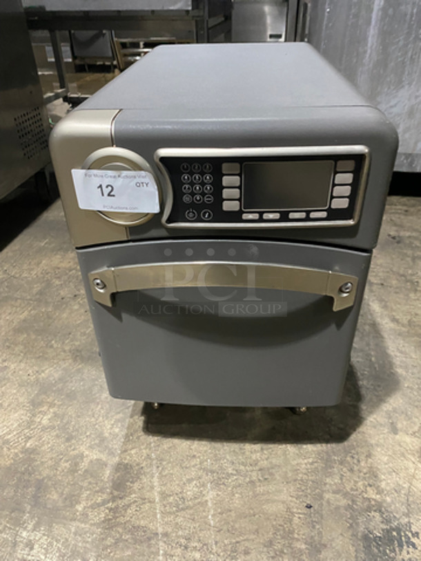 LATE MODEL! 2018 Turbo Chef Commercial Countertop Rapid Cook Oven! On Small Legs! Model: NGO SN: NGOD42244 208/240V 60HZ 1 Phase