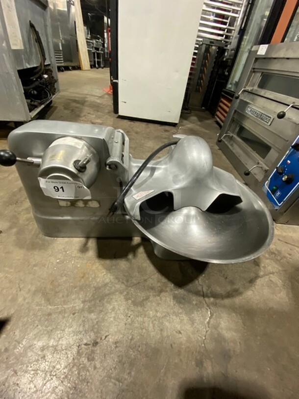 Hobart Commercial Countertop Buffalo Chopper! All Stainless Steel! Model: 84181D SN: 1916553 115V 60HZ 1 Phase! Working! - Image 1 of 9