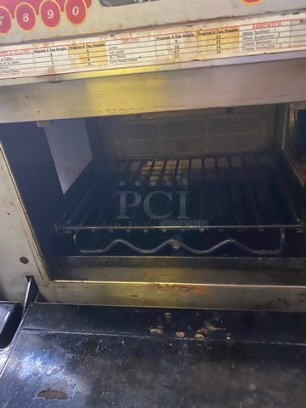 Merrychef Commercial Countertop Rapid Cook Oven! All Stainless Steel! SN:0206000327 208V - Image 5 of 8