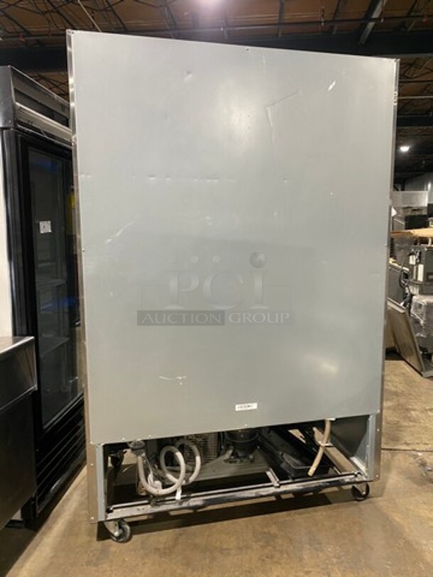 COOL! Maxx Cold Commercial 2 Door Reach In Refrigerator! With Poly Coated Racks! Solid Stainless Steel! On Casters! Model: MCR49FDRE 115V 60HZ 1 Phase - Image 3 of 10