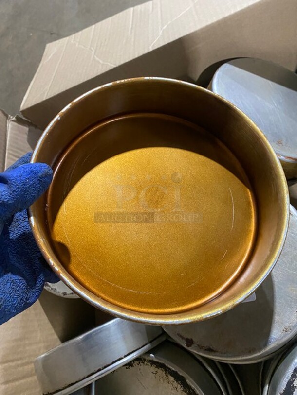 All One Money! 8" Aluminum Cake Pans! - Image 2 of 4