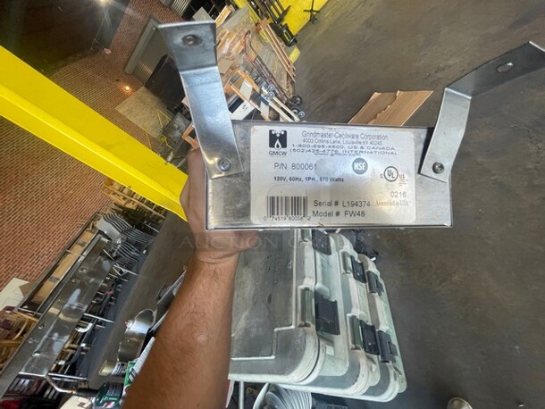 Cecilware Commercial Heated Shelf Strip Warmer! Solid Stainless Steel! Model: FW48 SN: L194374 120V 60HZ 1 Phase - Image 6 of 6