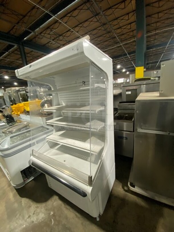 Hussman Commercial Refrigerated Grab-N-Go Open Case Merchandiser! With View Through Sides! With Front Cover! Model: GSVM4072 SN: MY10L392432 115V 60HZ 1 Phase - Image 2 of 8