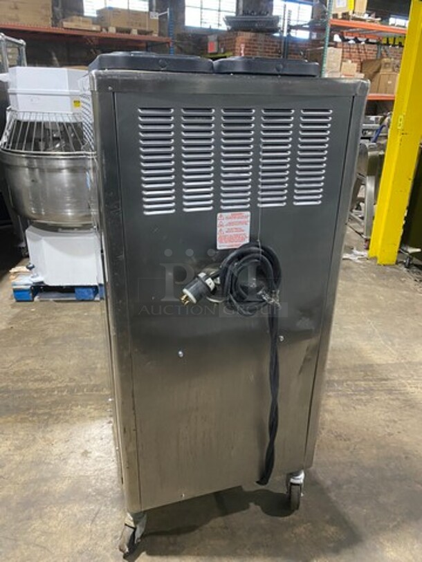 Taylor Commercial 2 Flavor Frosty/Coolatta/Slushie Making Machine! With Milkshake Mixing Attachment! All Stainless Steel! On Casters! Model: 342D27 SN: K6076990 208/230V 60HZ 1 Phase - Image 3 of 12