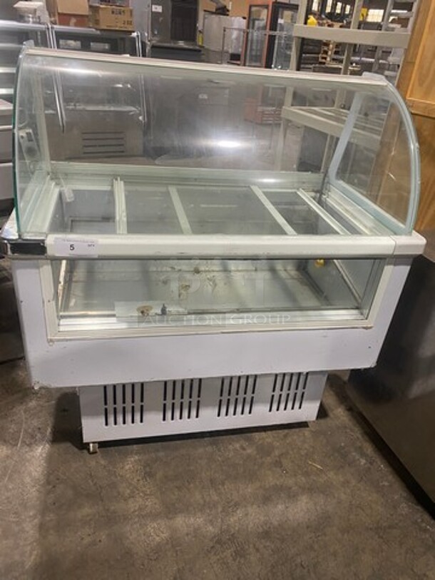 Starfish Commercial Refrigerated Ice Cream Dipping Cabinet/Display Case! Model: SM12 SN: SM217022106 220V