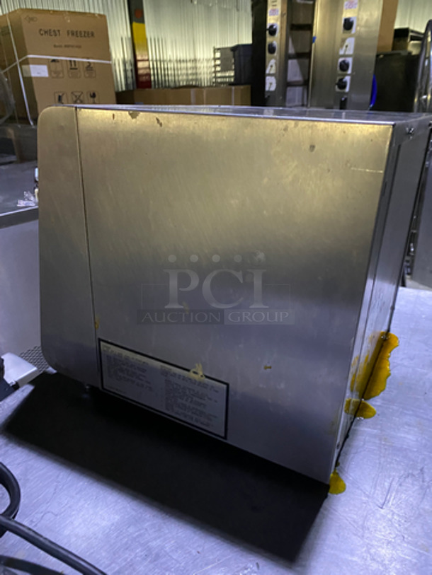 Star Holman Commercial Countertop Electric Powered Conveyor Toaster Oven! All Stainless Steel! Model: QCS01350 SN: TQ0350808D1124 120V 60HZ 1 Phase - Image 4 of 9