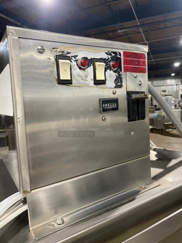 Ecolab Commercial Pass-Through Dishwasher Machine! All Stainless Steel! On Legs! - Image 7 of 9