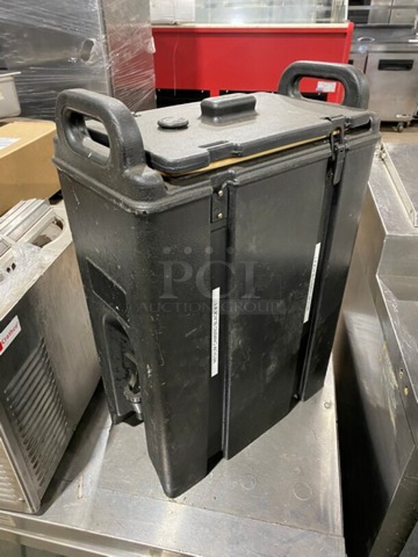 Cambro Insulated Beverage Dispenser/ Holder! With Side Handles! With Lid! - Image 2 of 5