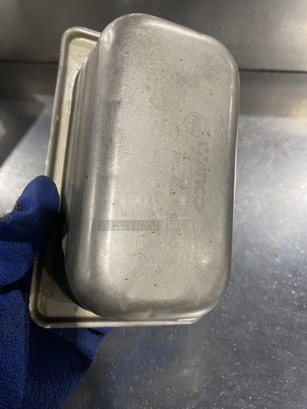 WINCO Stainless Steel 1/9" Food Bowls! 15X Times Your Bid! - Image 4 of 4