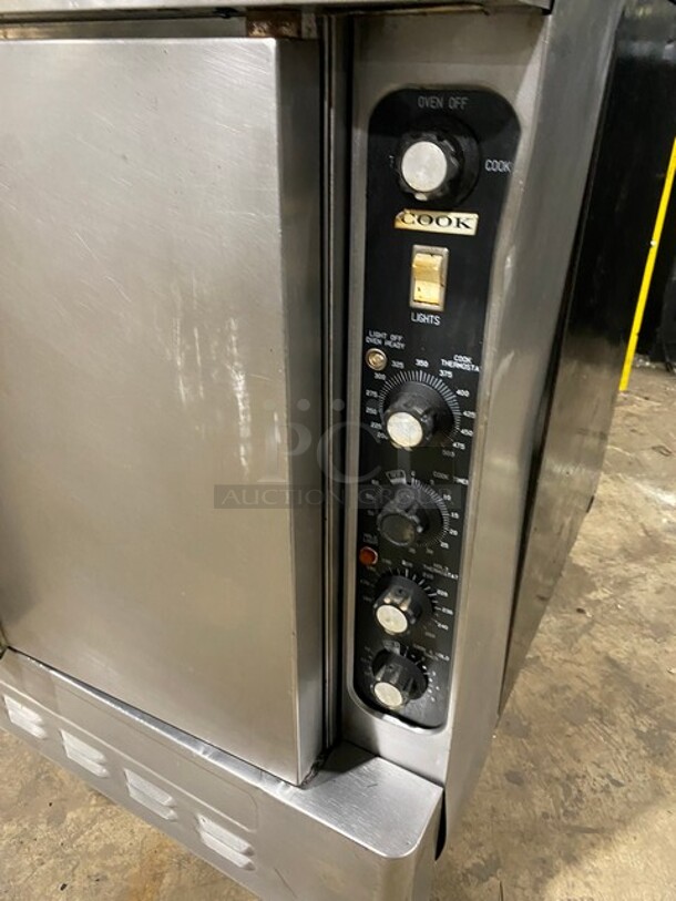 Blodgett Stainless Steel Commercial Gas-Powered Full-Size Convection Ovens w/ Solid Doors and Thermostatic Controls on Commercial Casters! 2 Times Your Bid Makes One Unit! - Image 8 of 9